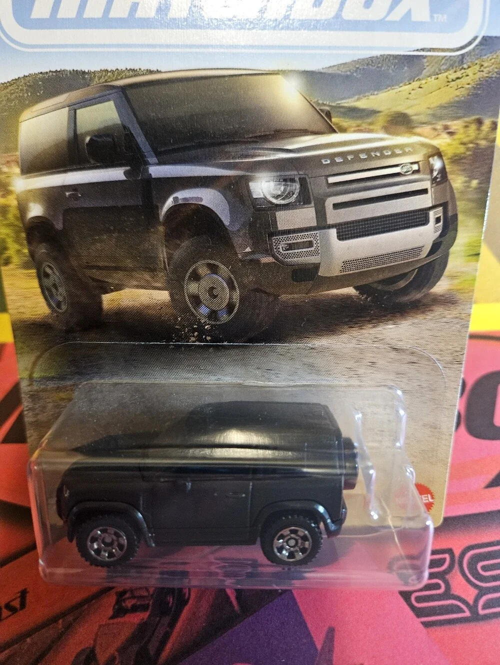 Matchbox 2020 Land Rover Defender 90 - Matte Black